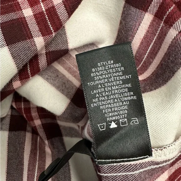 Sanctuary Plaid Button Down Shirt - Picture 5 of 5